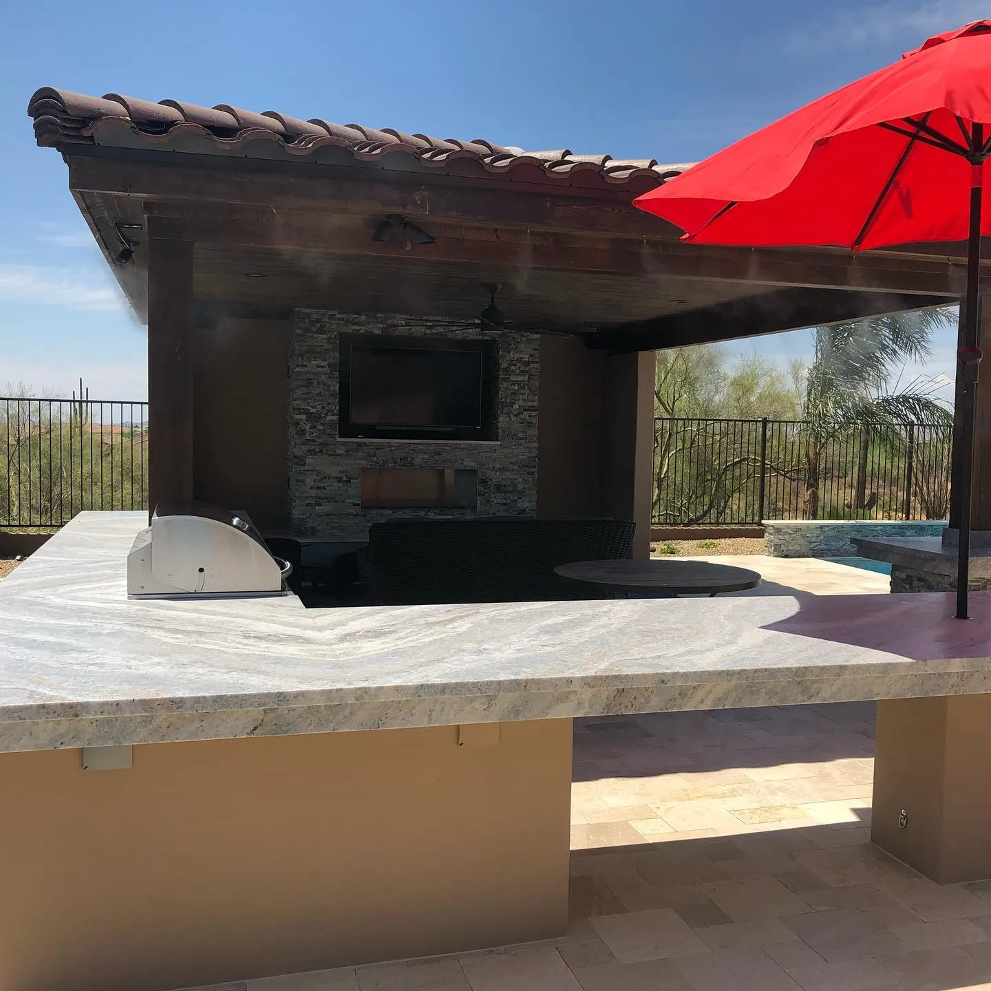 Custom Pool Builder in Scottsdalebbq, Scottsdale, AZ — Sonoran Waters