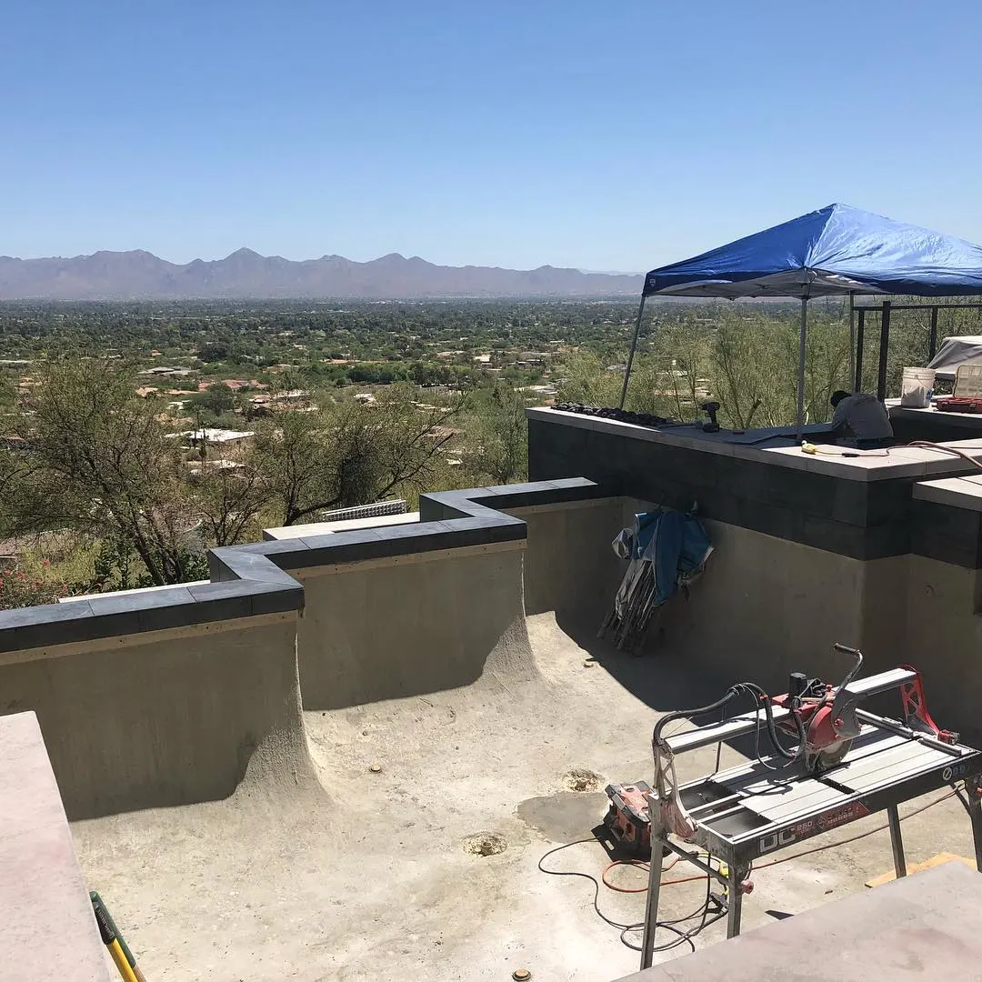 Custom Pool Builder in Scottsdaleconstruction 16, Scottsdale, AZ — Sonoran Waters