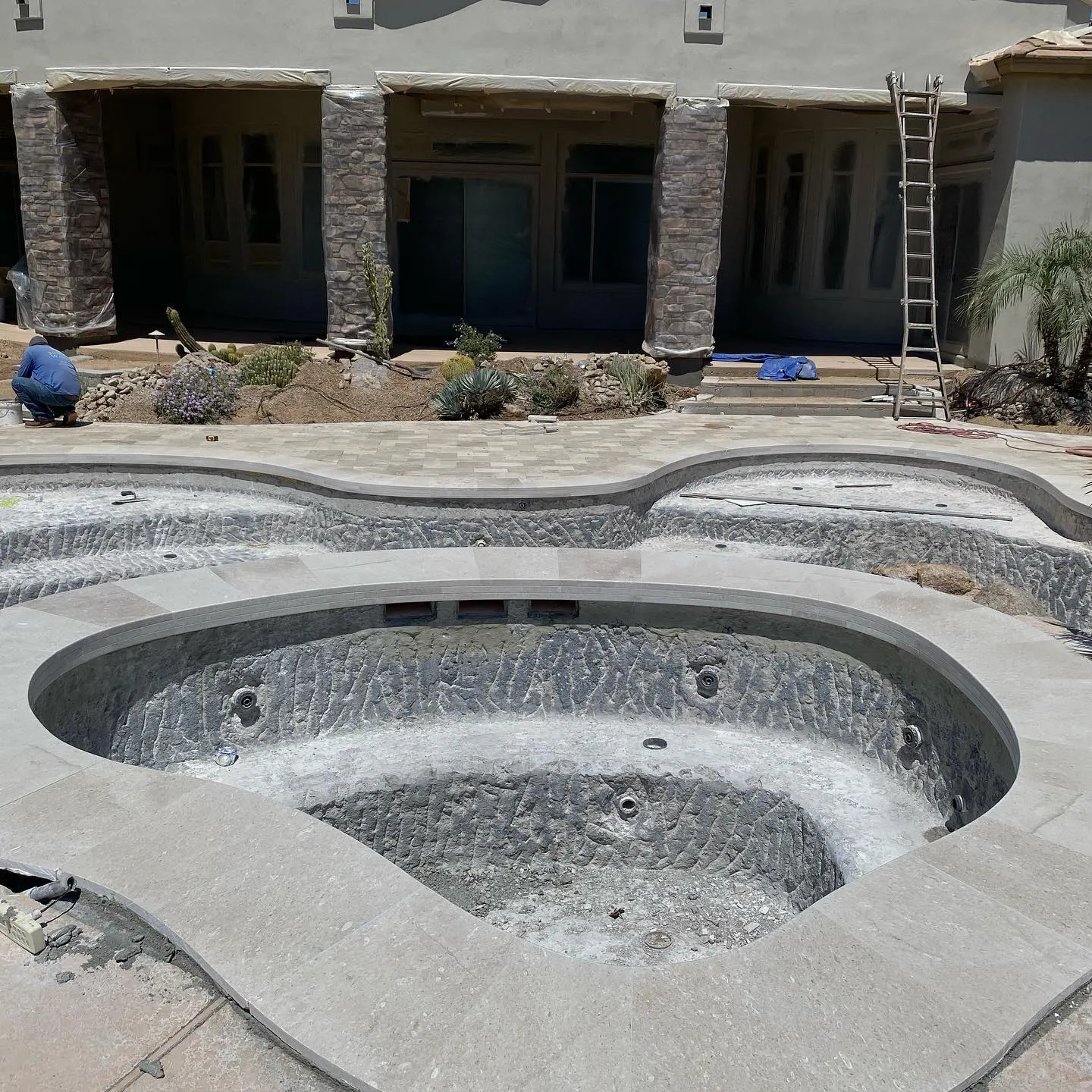 Custom Pool Builder in Scottsdaleconstruction 5, Scottsdale, AZ — Sonoran Waters