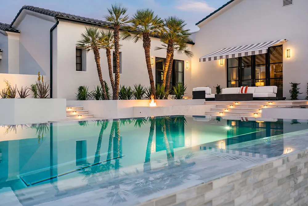 With Infinity Edge Spa 10, Paradise Valley, AZ — Sonoran Waters