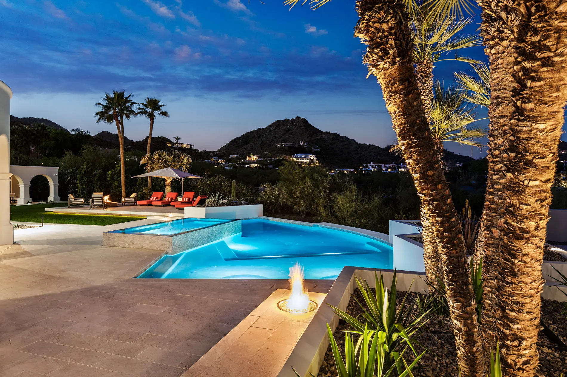 Infinity Edge Spa 2 1, Paradise Valley, AZ — Sonoran Waters