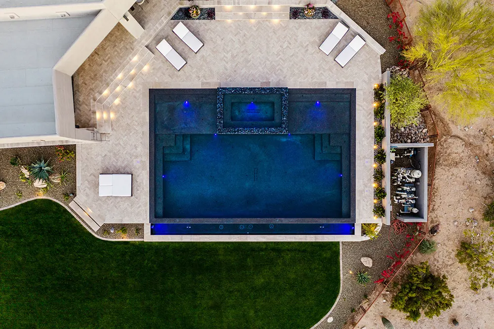 Scottsdale Infinity Pool Luxury Design15, Scottsdale, AZ — Sonoran Waters