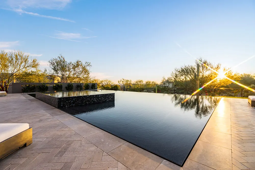 Scottsdale Infinity Pool Luxury Design7, Scottsdale, AZ — Sonoran Waters